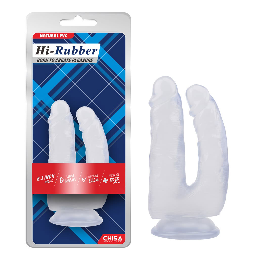 6.3 inch Dildo-Clear