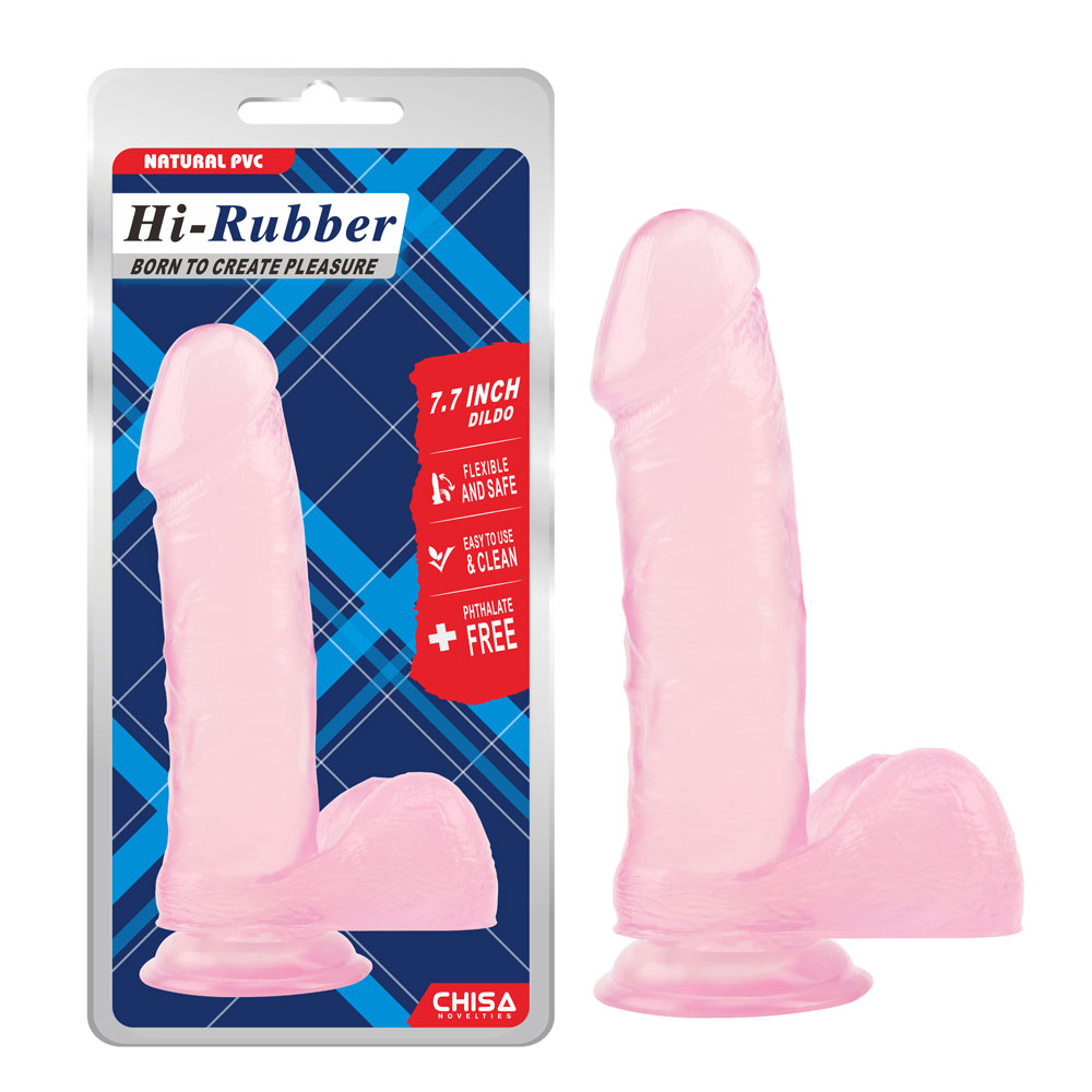 7.7 inch Dildo-Hồng